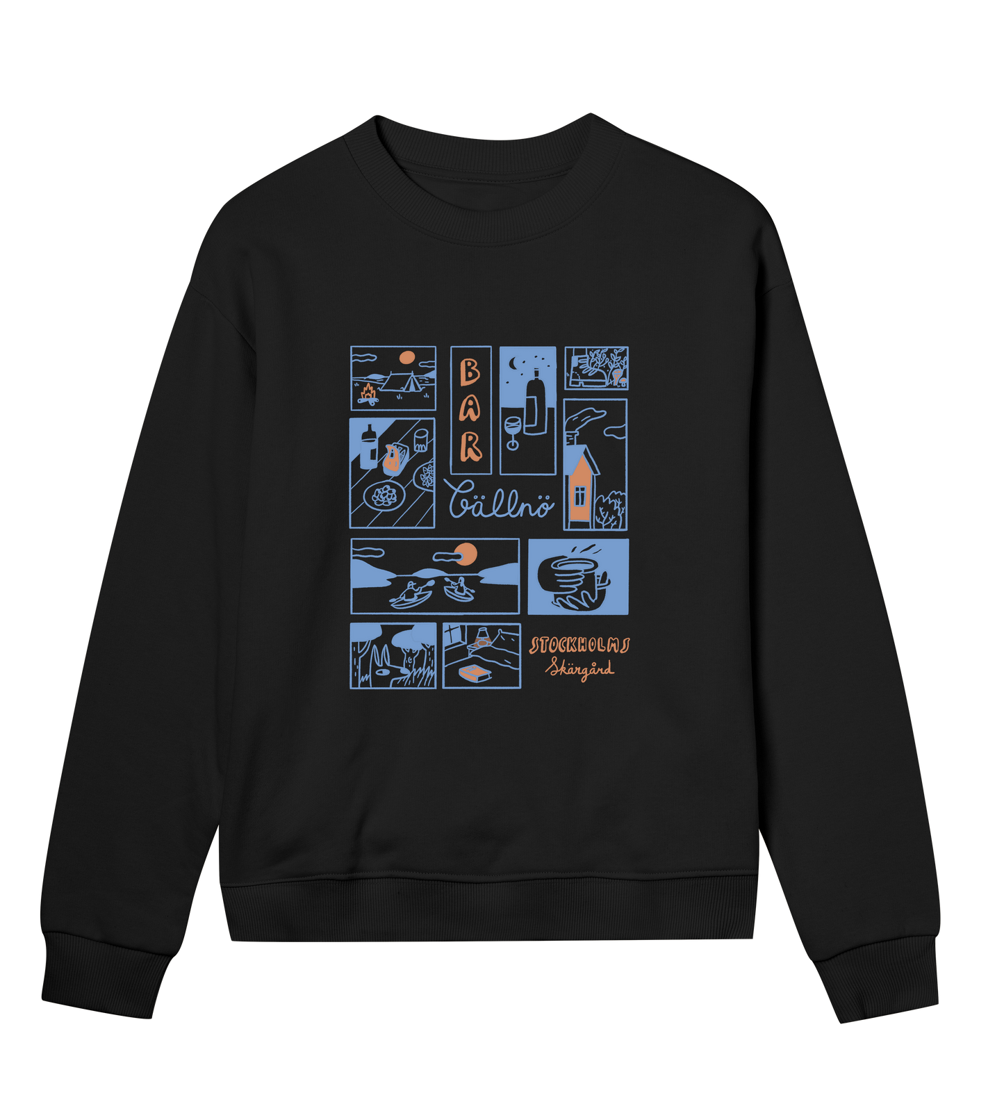 Panels, Regular Sweatshirt (Dam)