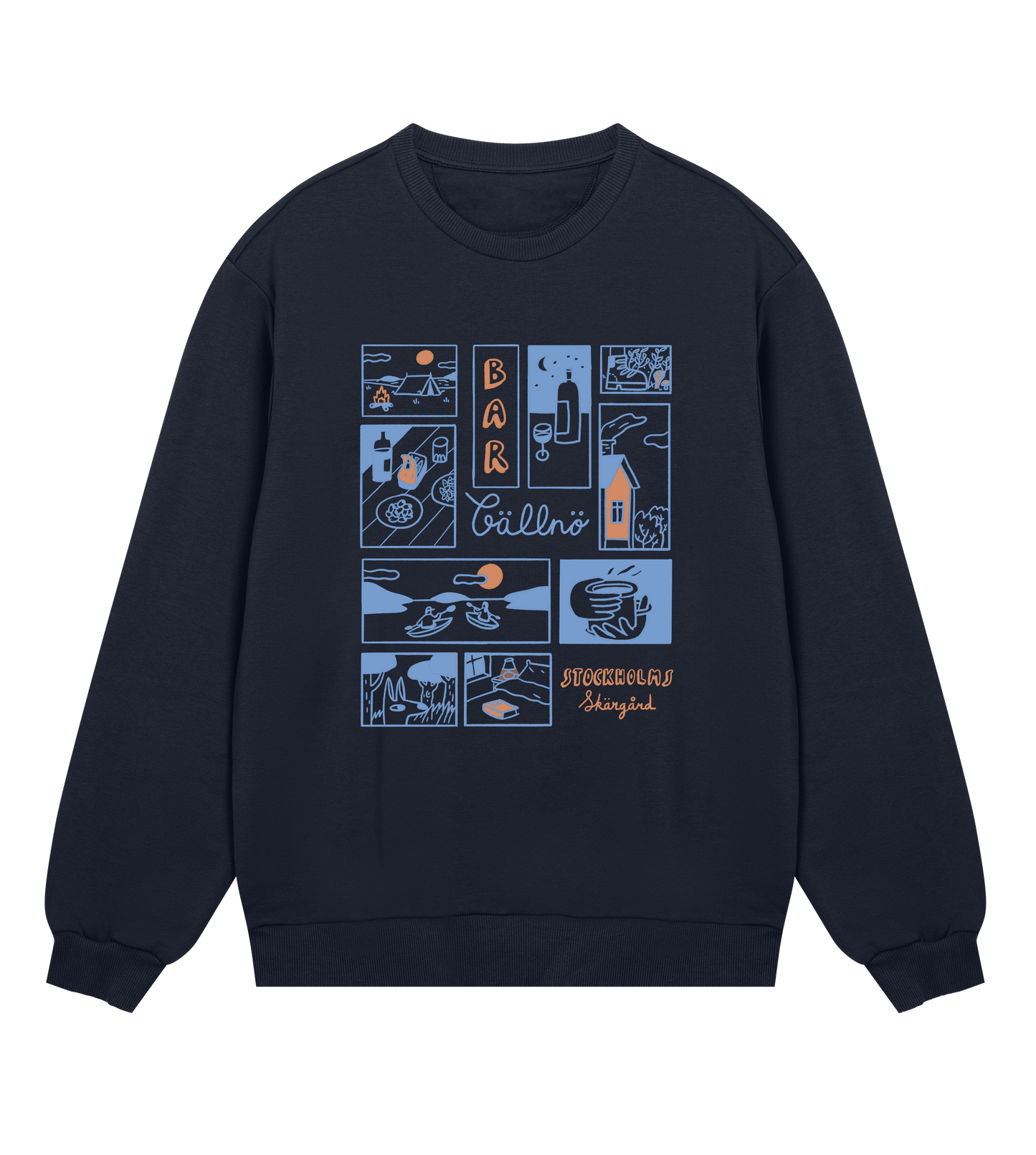 Panels, Regular Sweatshirt (Herr)
