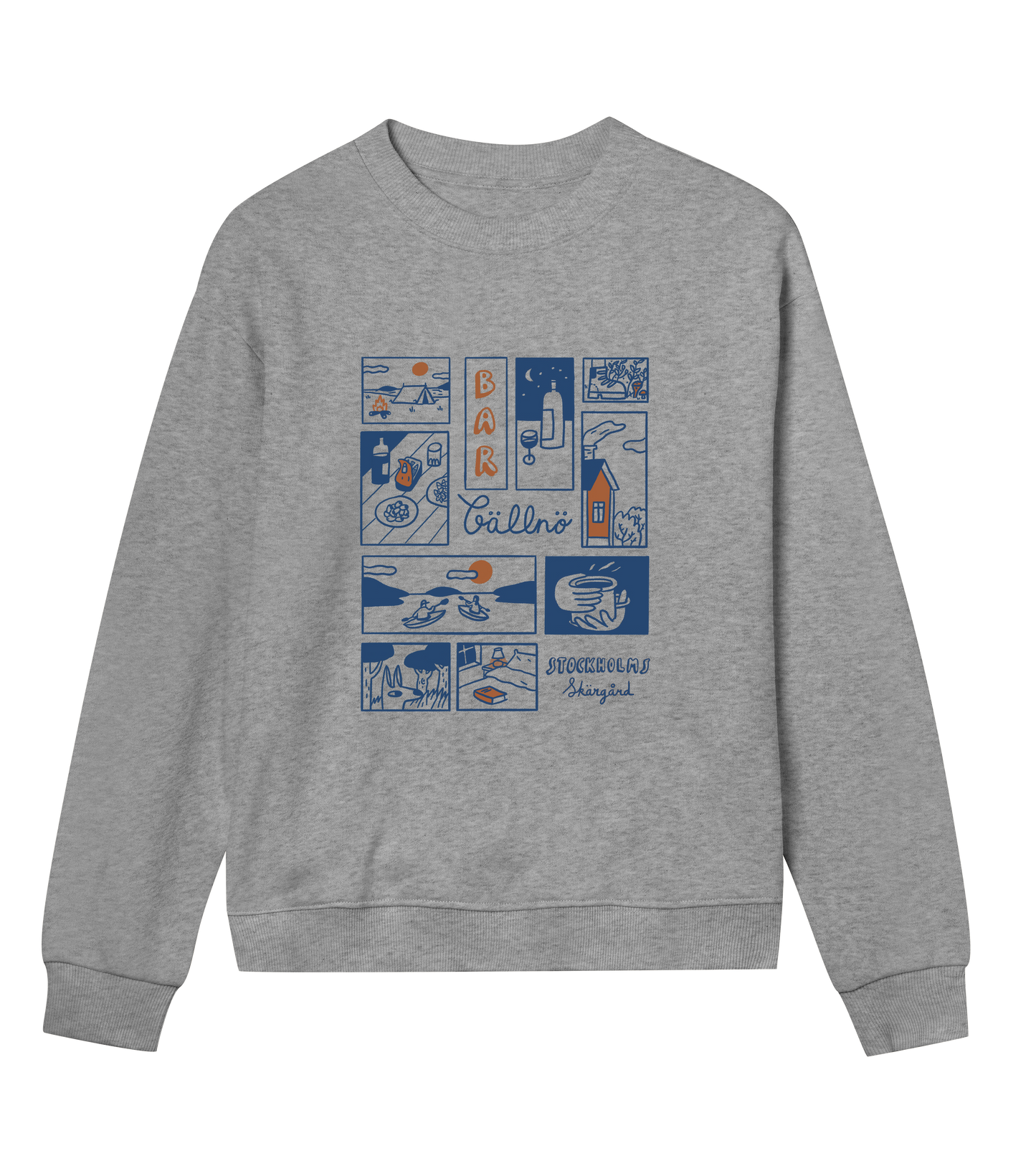 Panels, Regular Sweatshirt (Dam)
