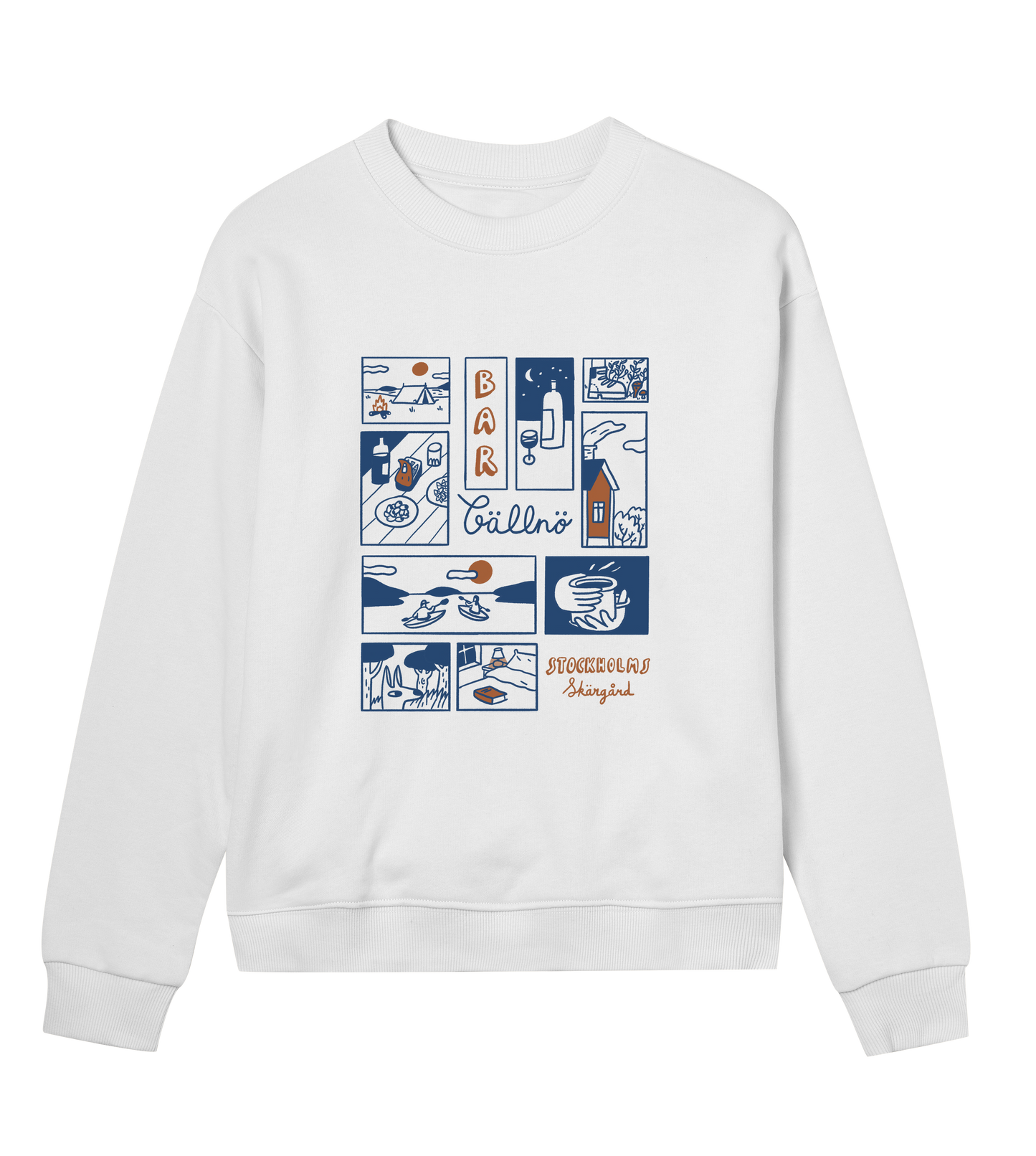 Panels, Regular Sweatshirt (Dam)