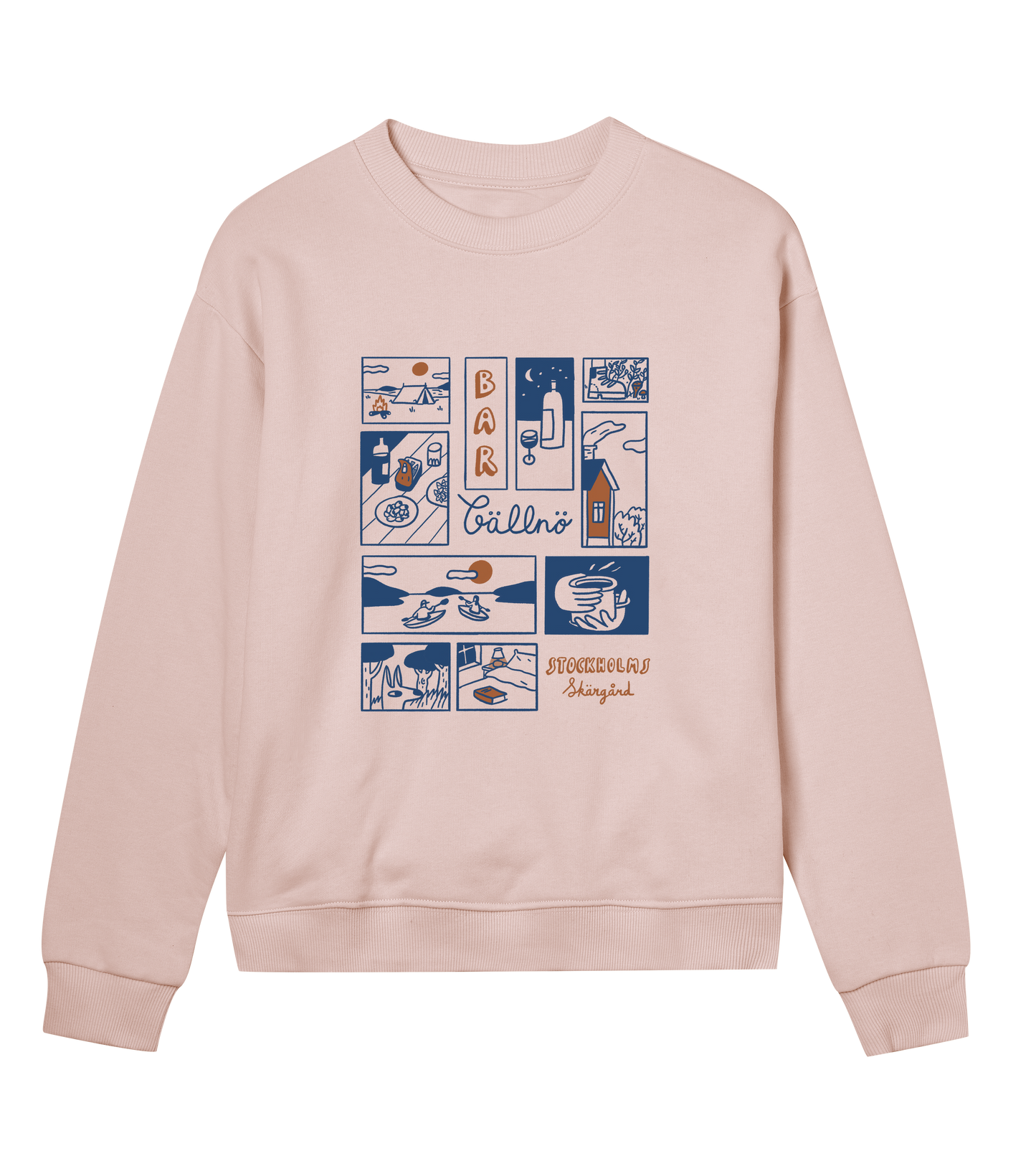 Panels, Regular Sweatshirt (Dam)