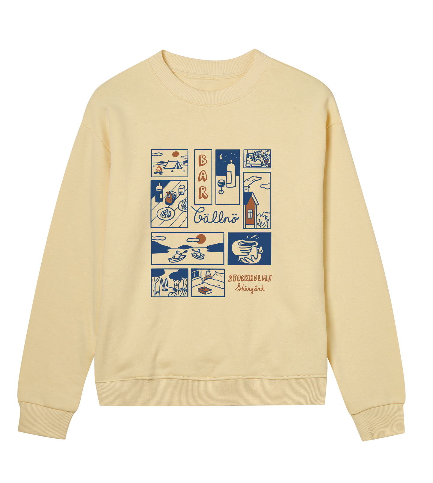 Panels, Regular Sweatshirt (Dam)