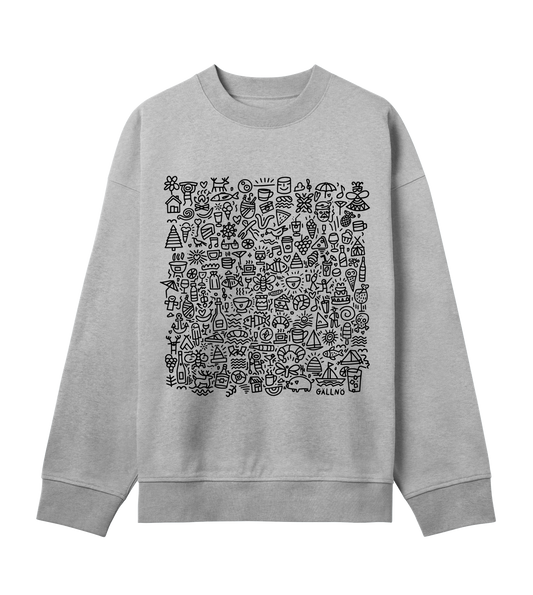 Doodle, Boxy Sweatshirt (Man)