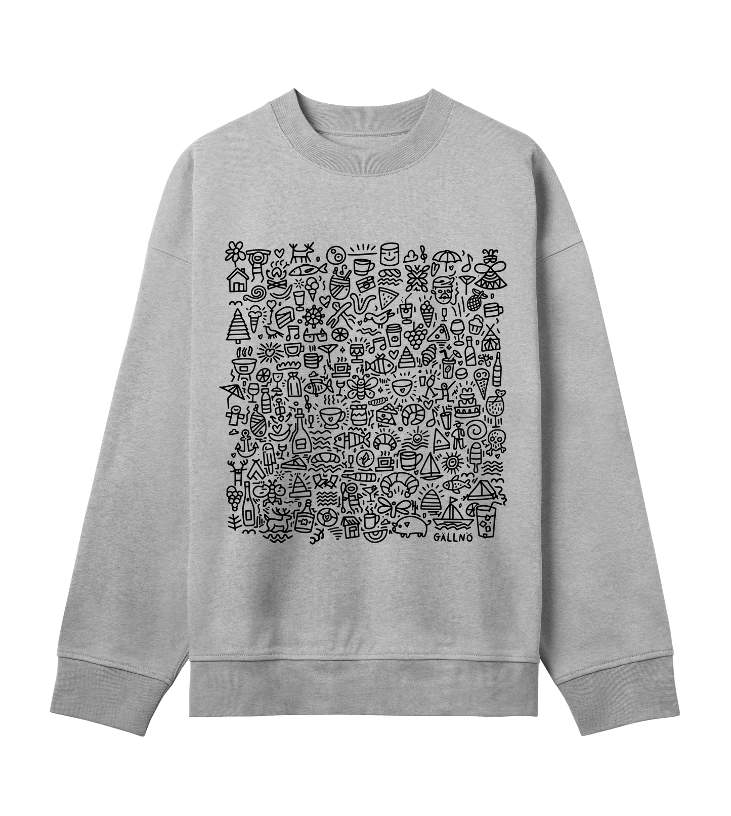 Doodle, Boxy Sweatshirt (Man)